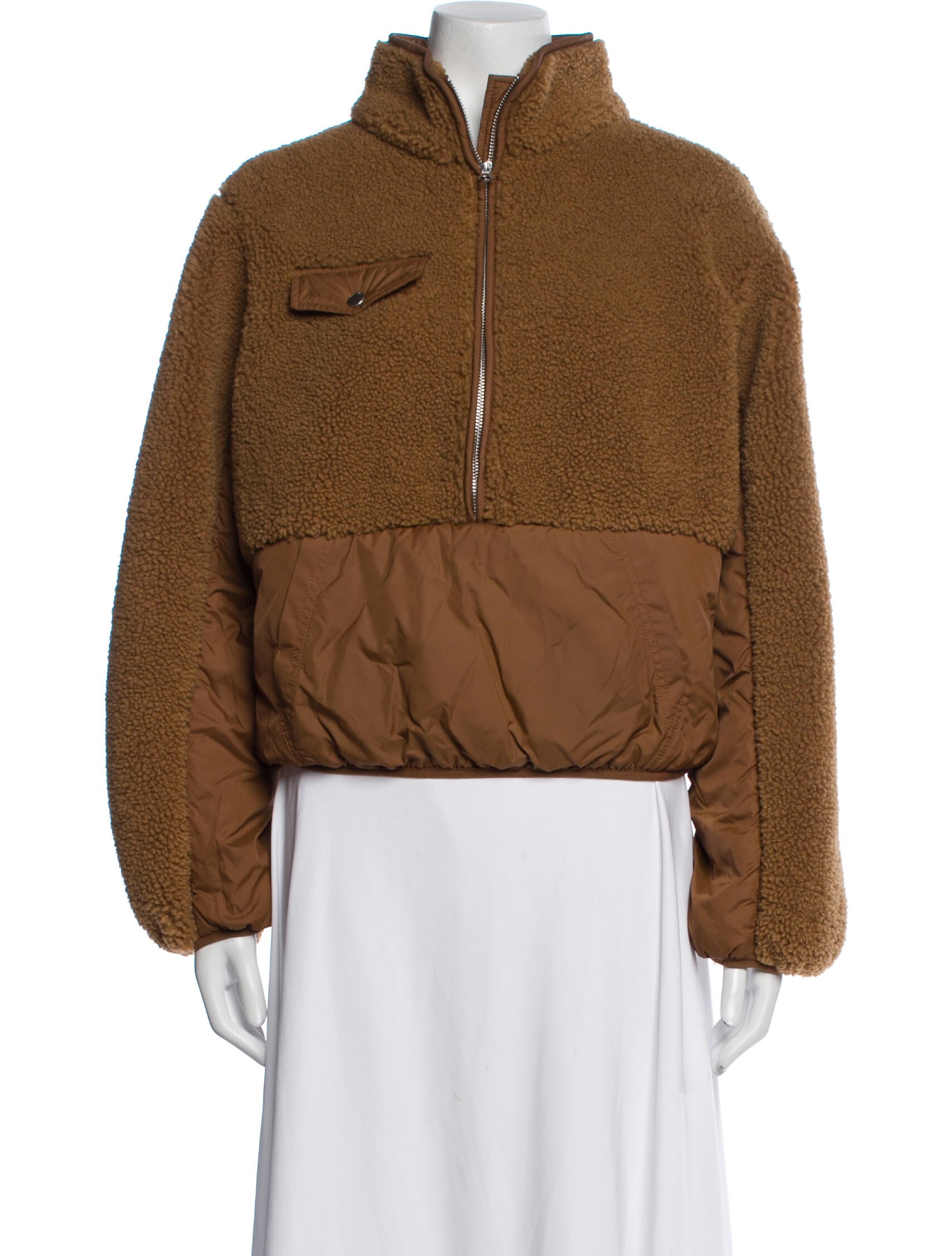 FRAME Faux Fur Faux Fur Jacket