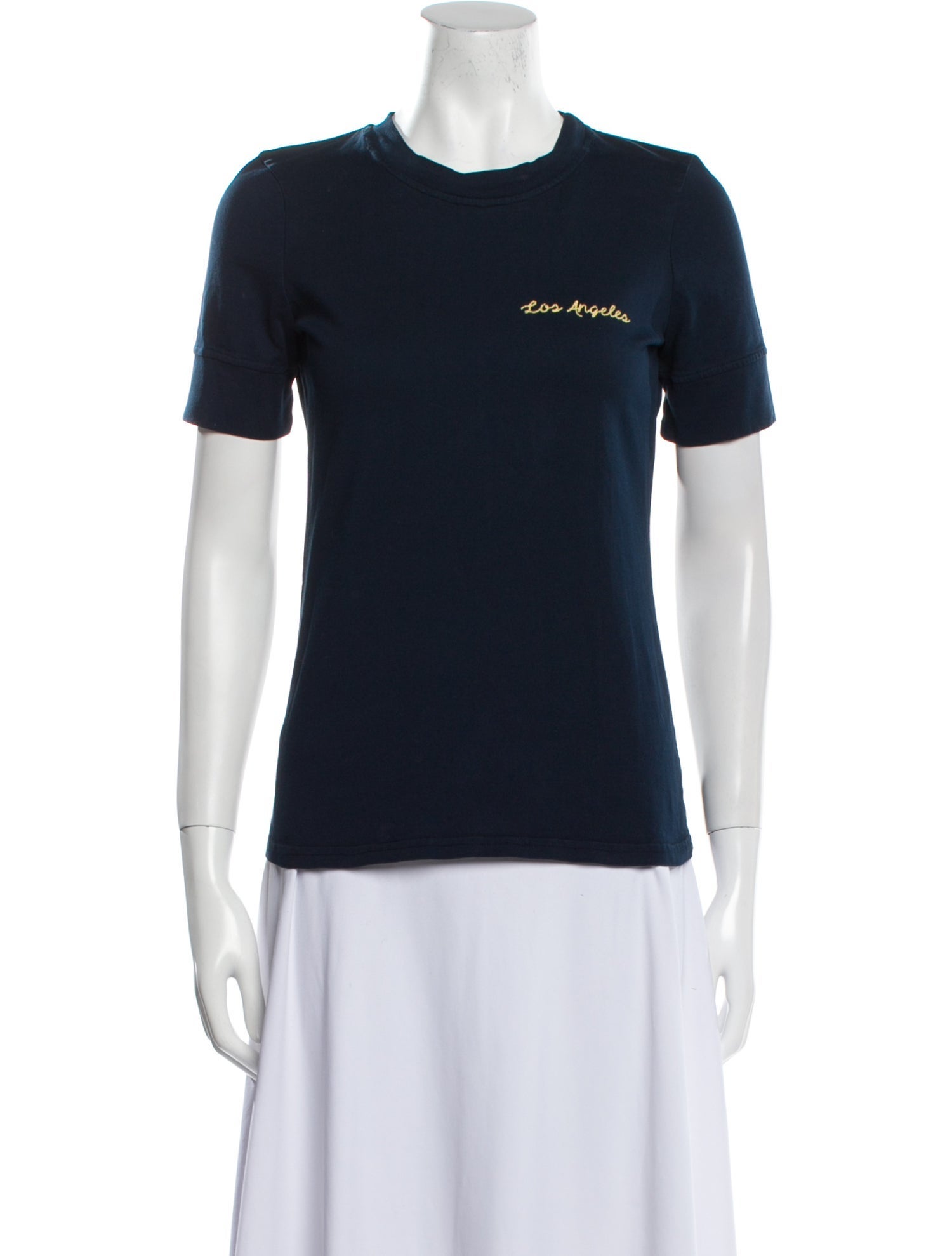 FRAME Graphic Print Crew Neck T-Shirt