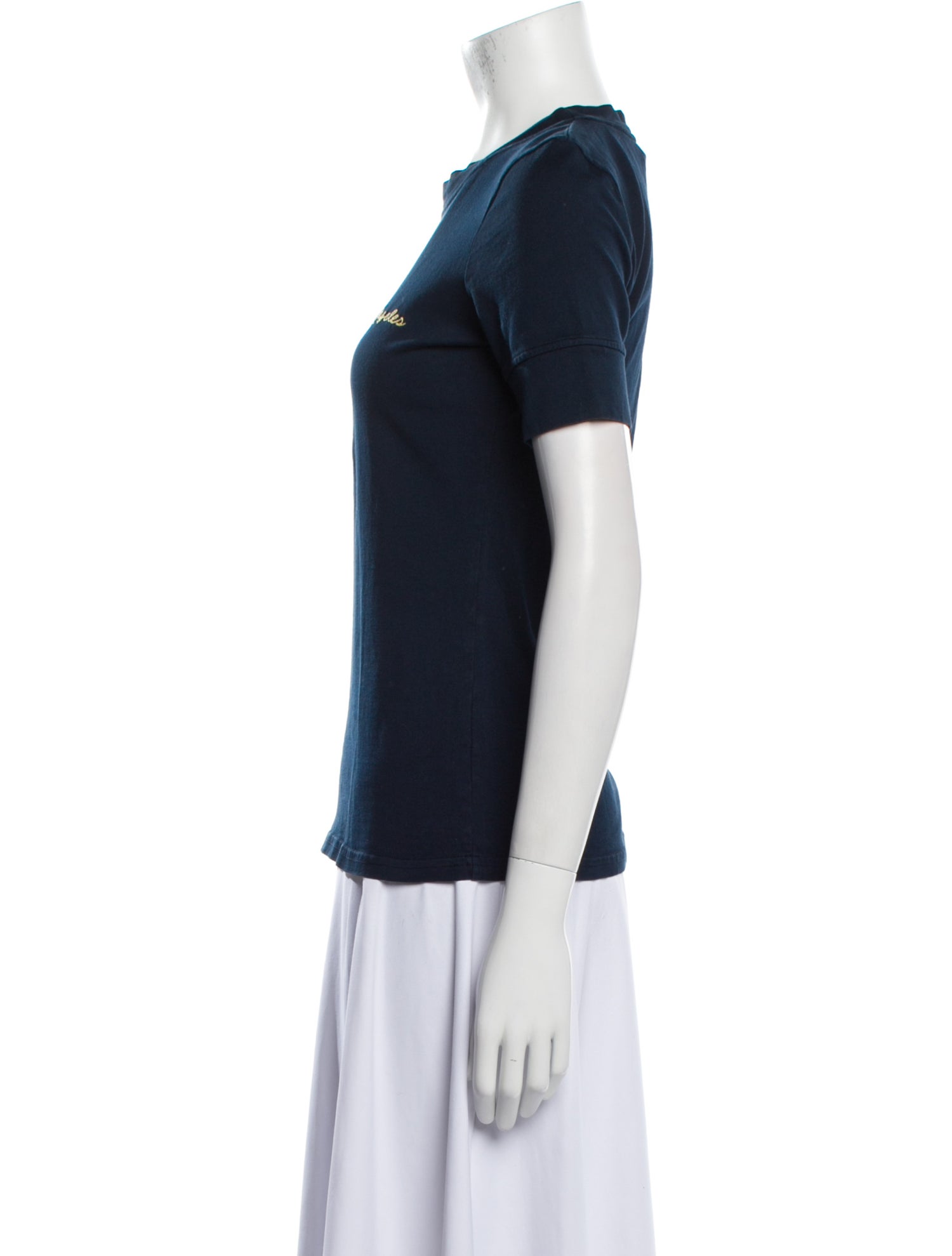 FRAME Graphic Print Crew Neck T-Shirt