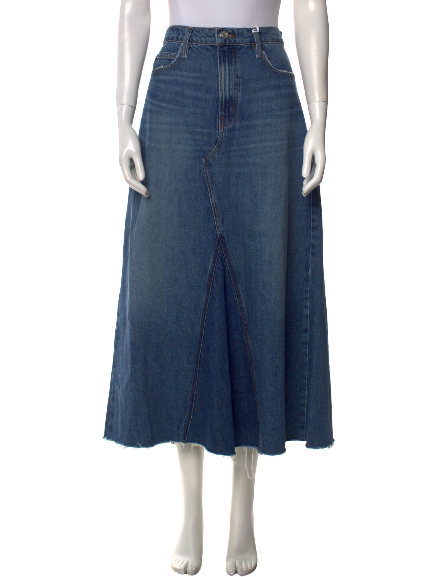 FRAME Midi Length Skirt