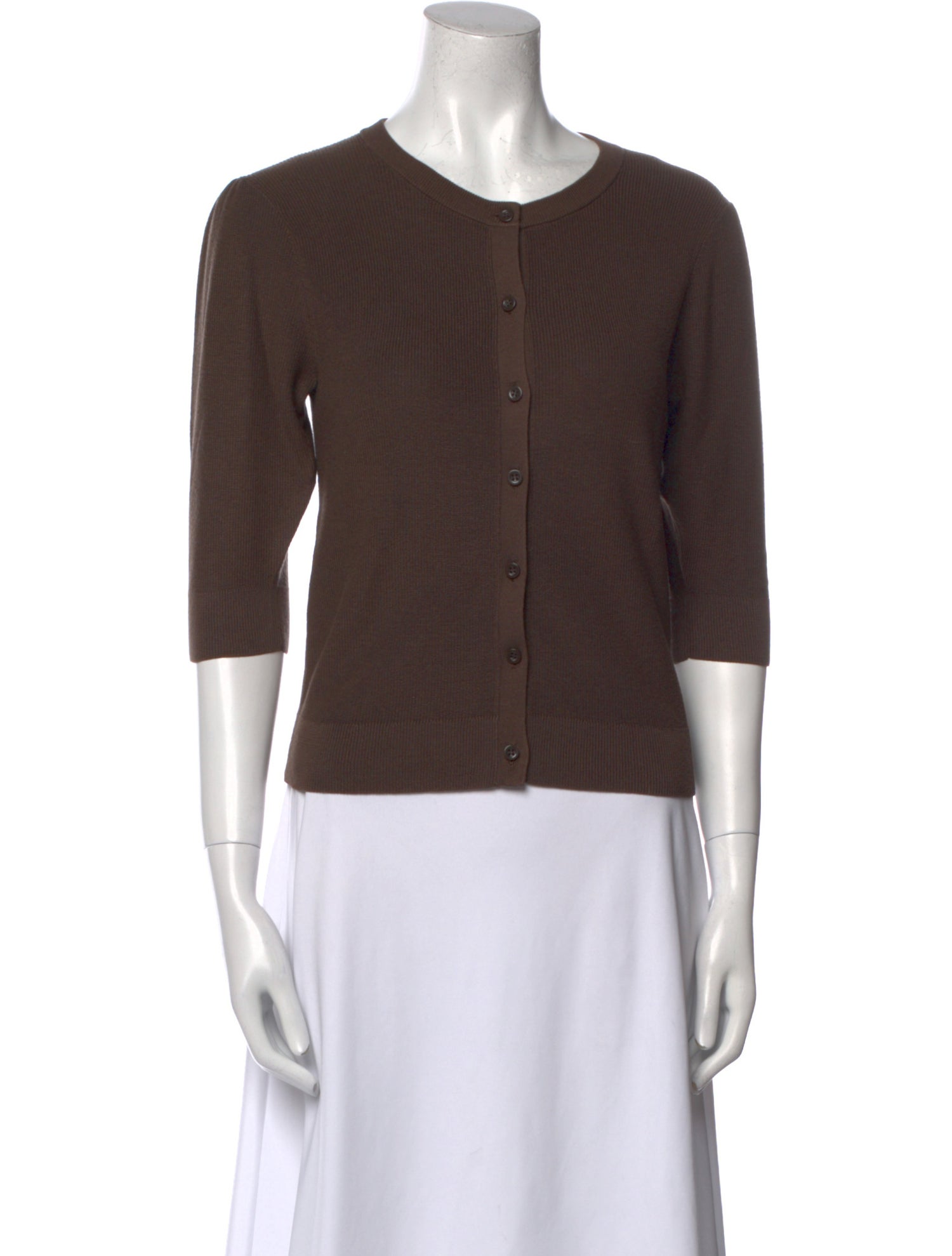 FRAME Silk Crew Neck Sweater