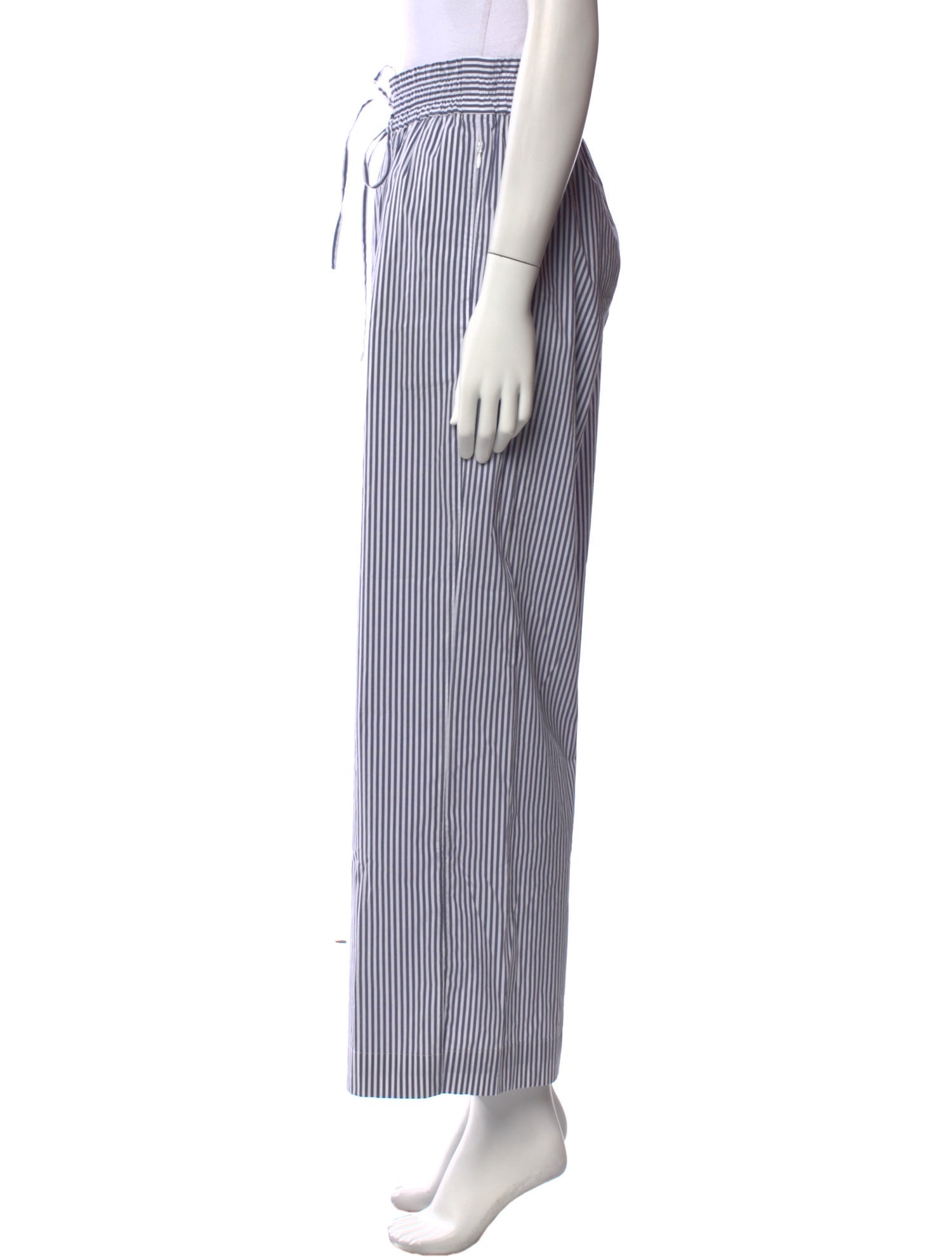 FRAME Striped Wide Leg Pants