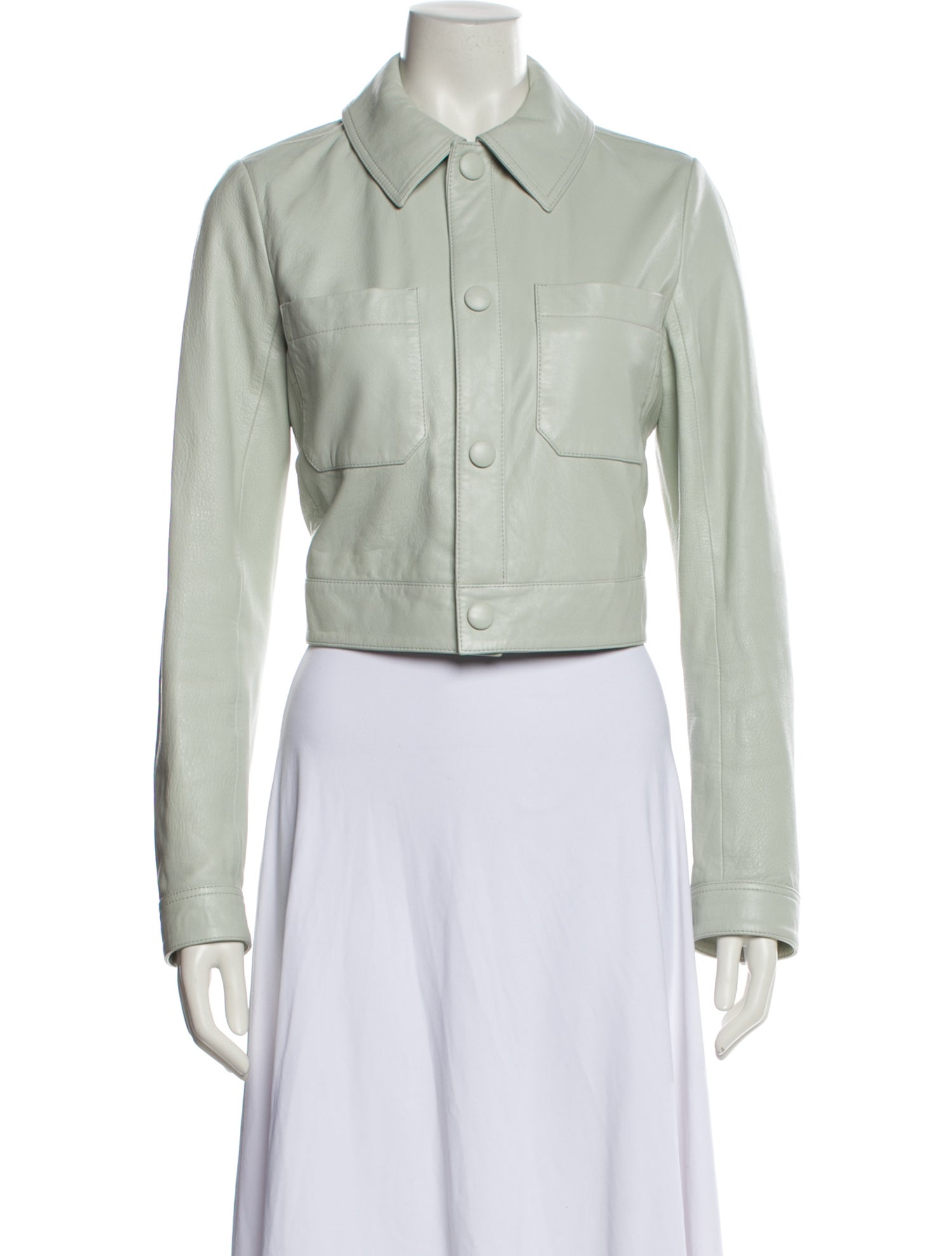 FRAME Lamb Leather Jacket