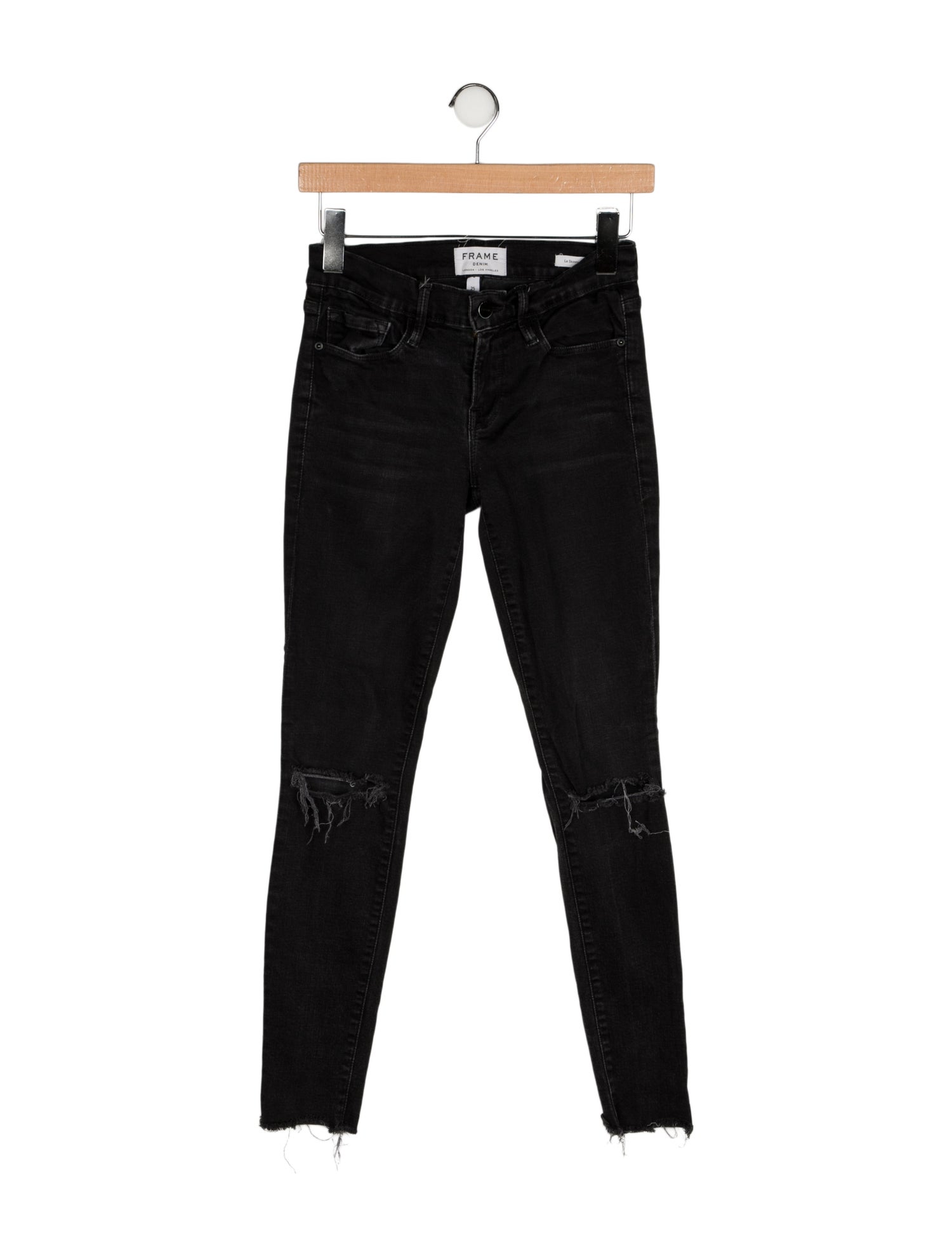 FRAME Skinny Leg Pants