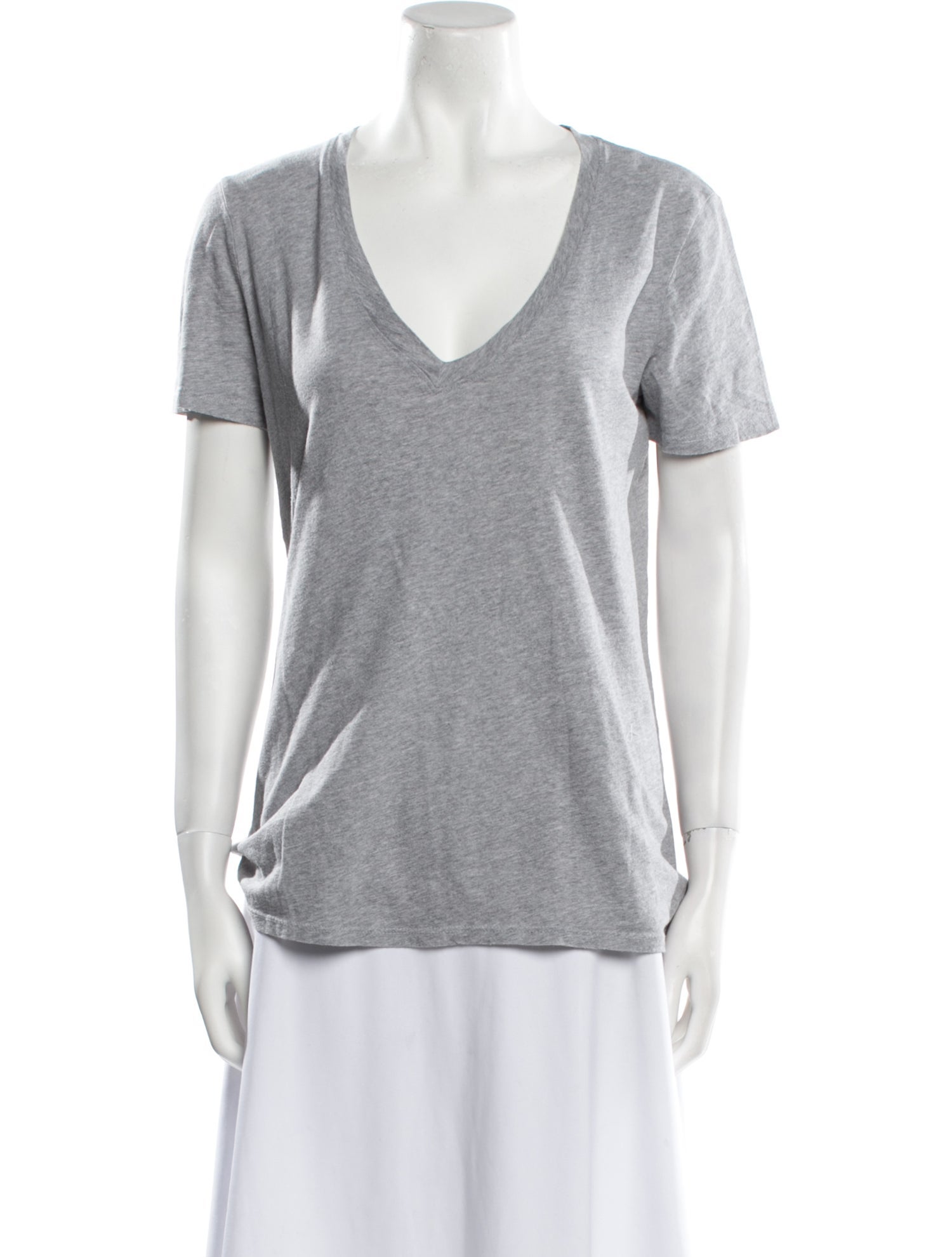 FRAME V-Neck Short Sleeve T-Shirt