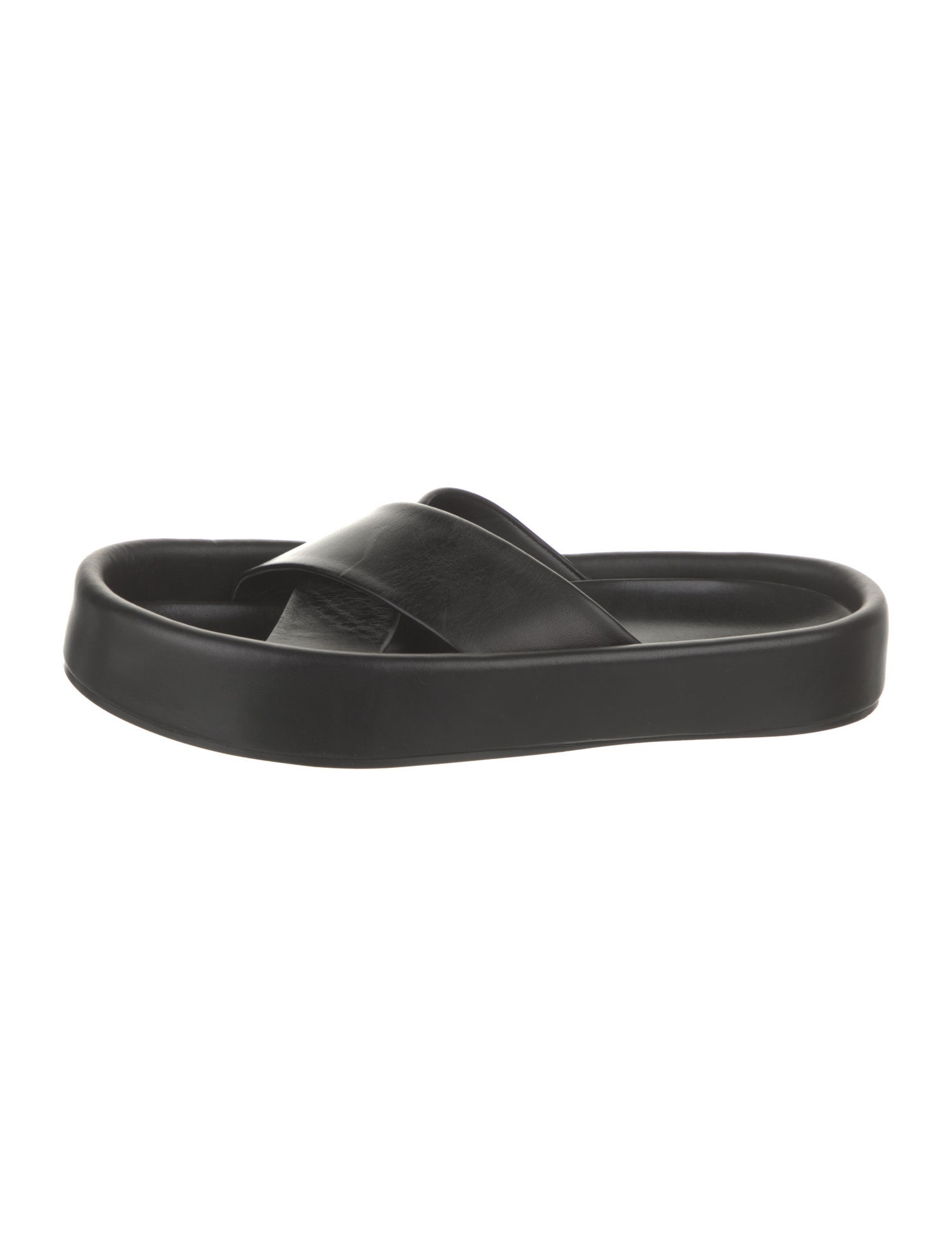 FRAME Leather Slides