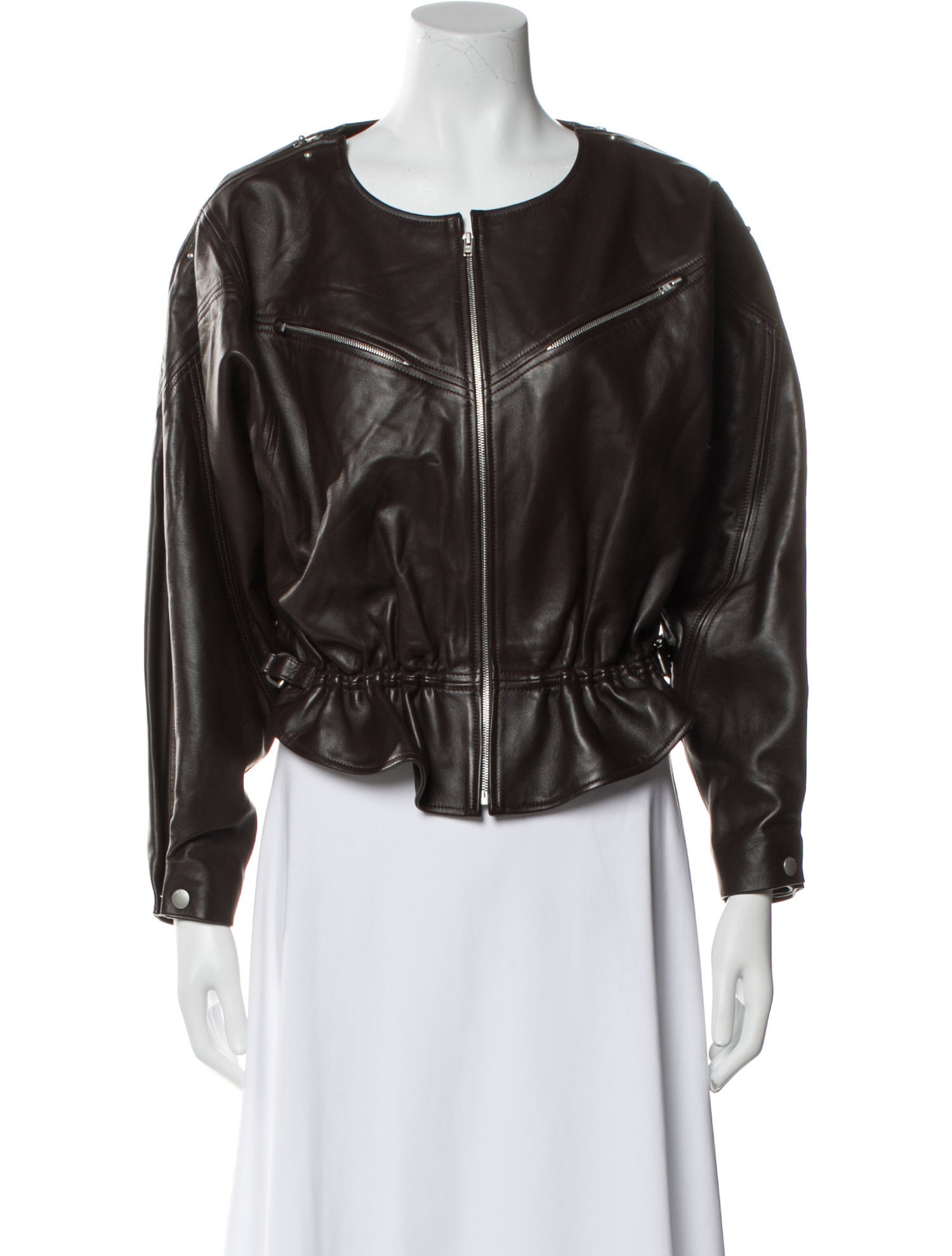 FRAME Leather Biker Jacket w/ Tags