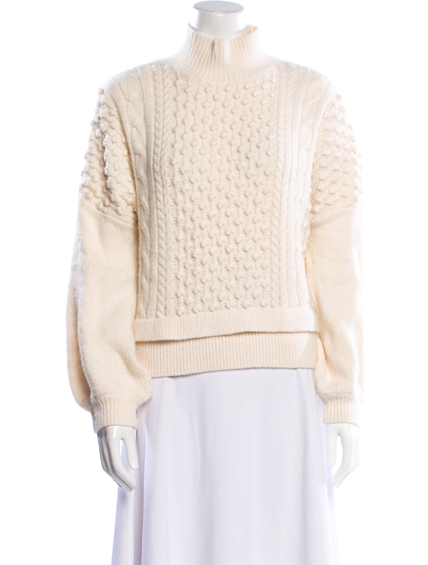 FRAME Mock Neck Sweater