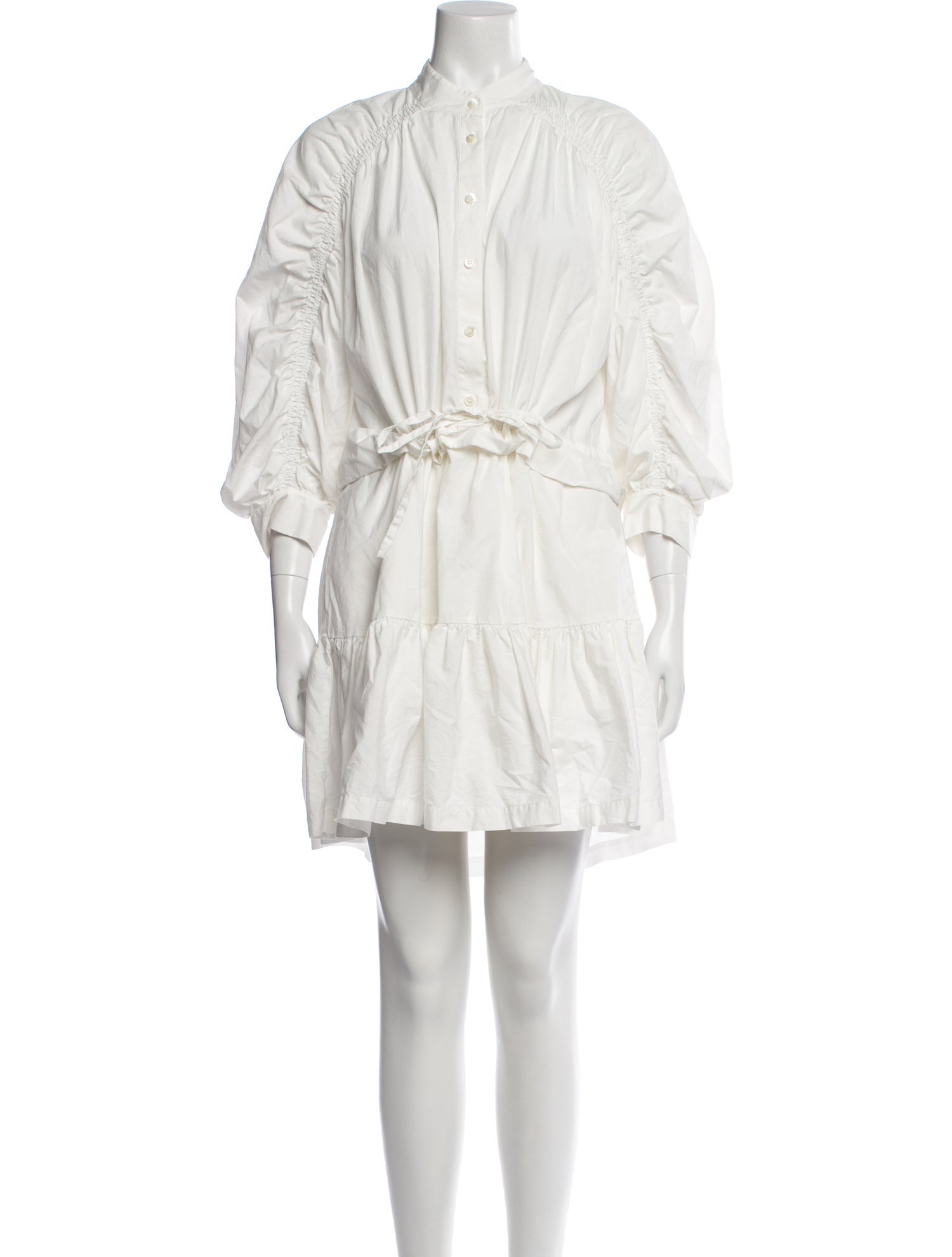 FRAME Mock Neck Mini Dress