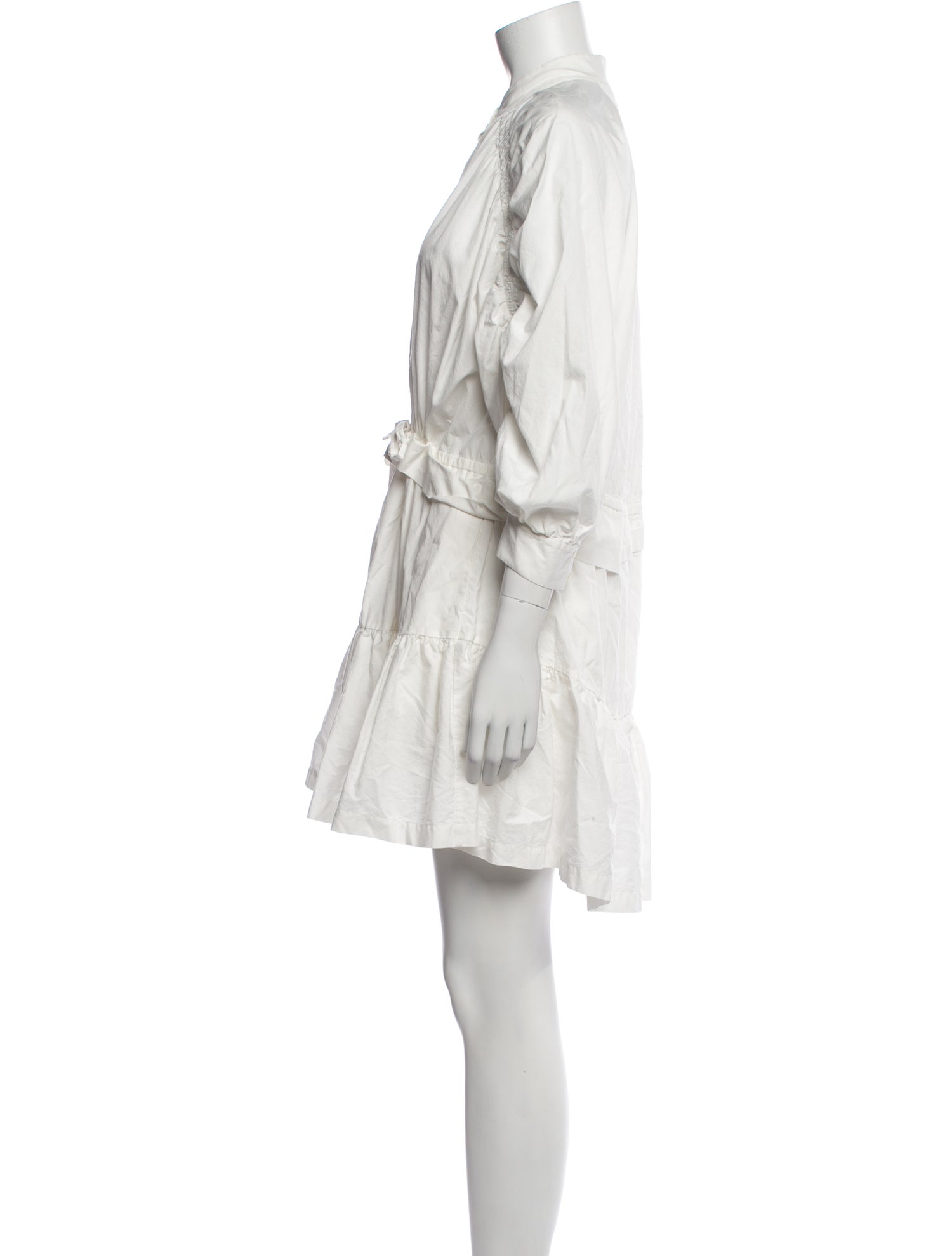 FRAME Mock Neck Mini Dress