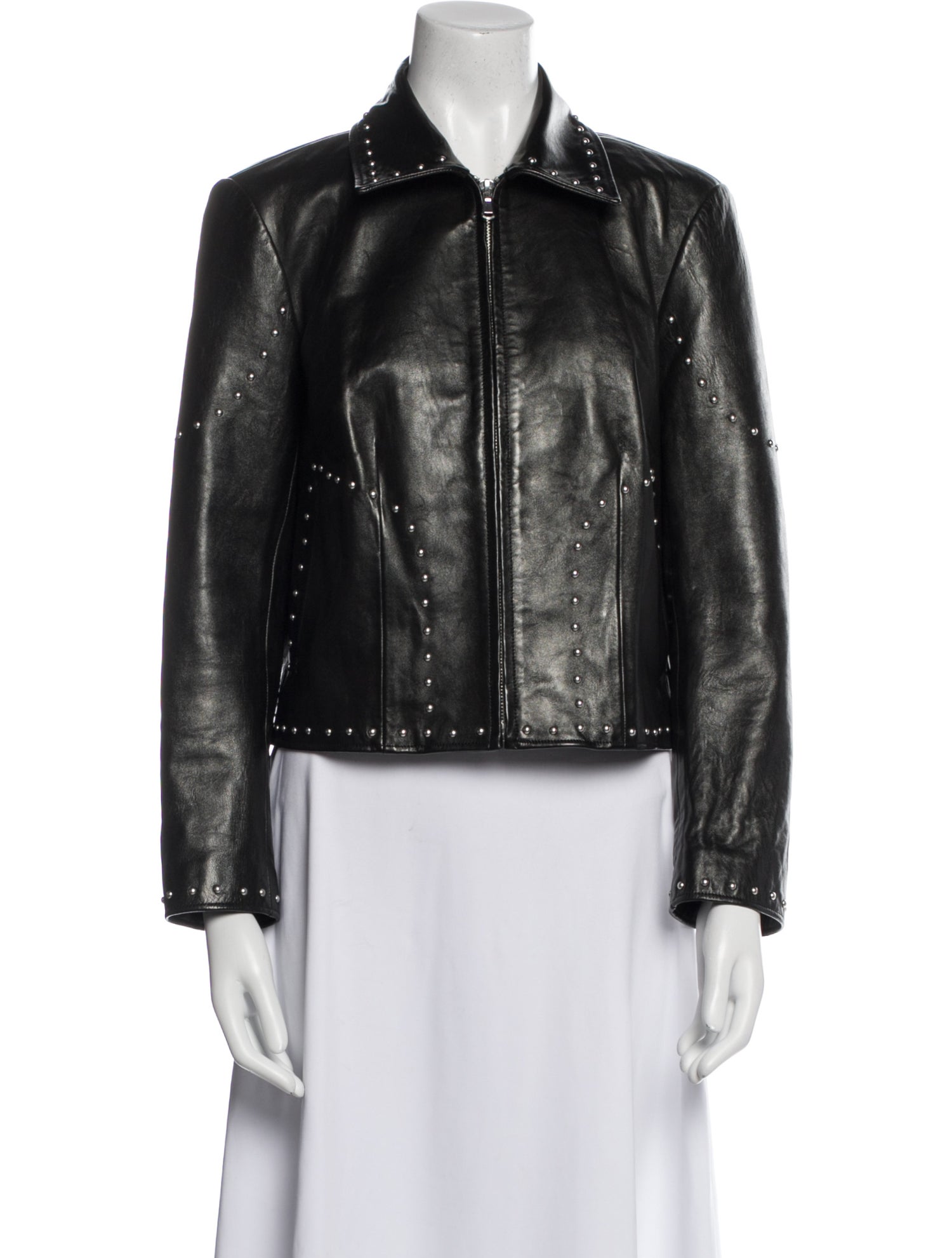 FRAME Leather Biker Jacket
