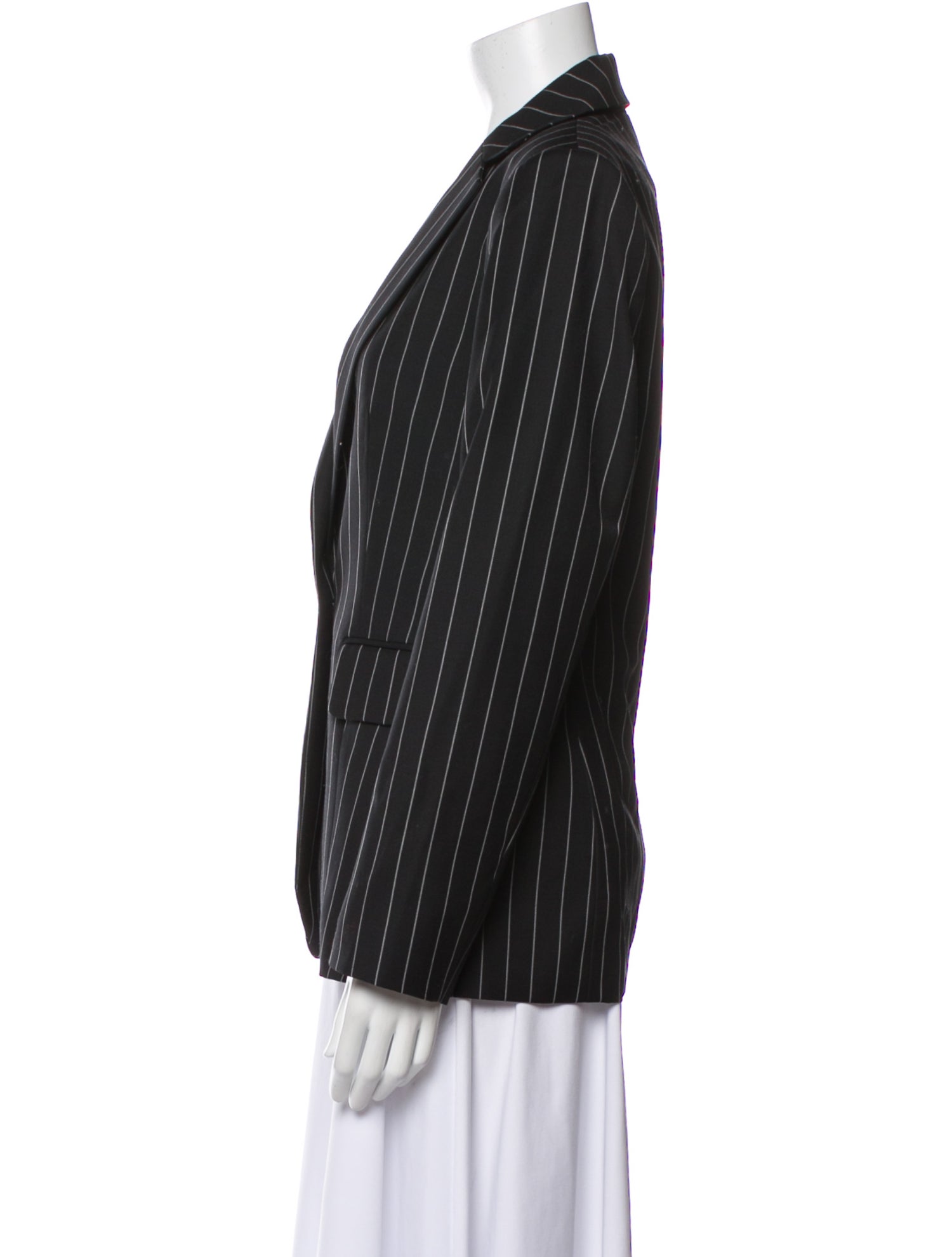 FRAME Wool Striped Blazer