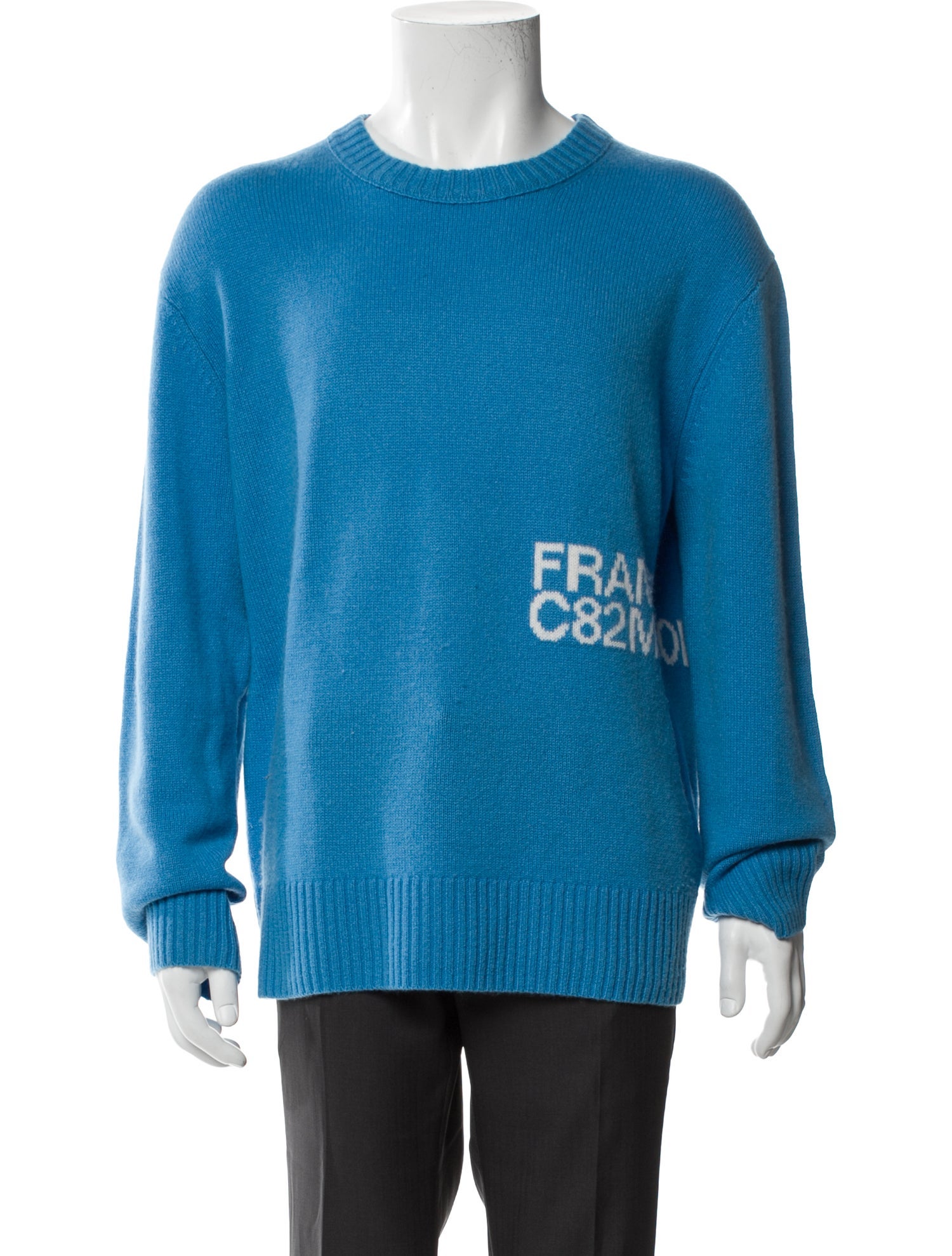 FRAME Cashmere Graphic Print Pullover