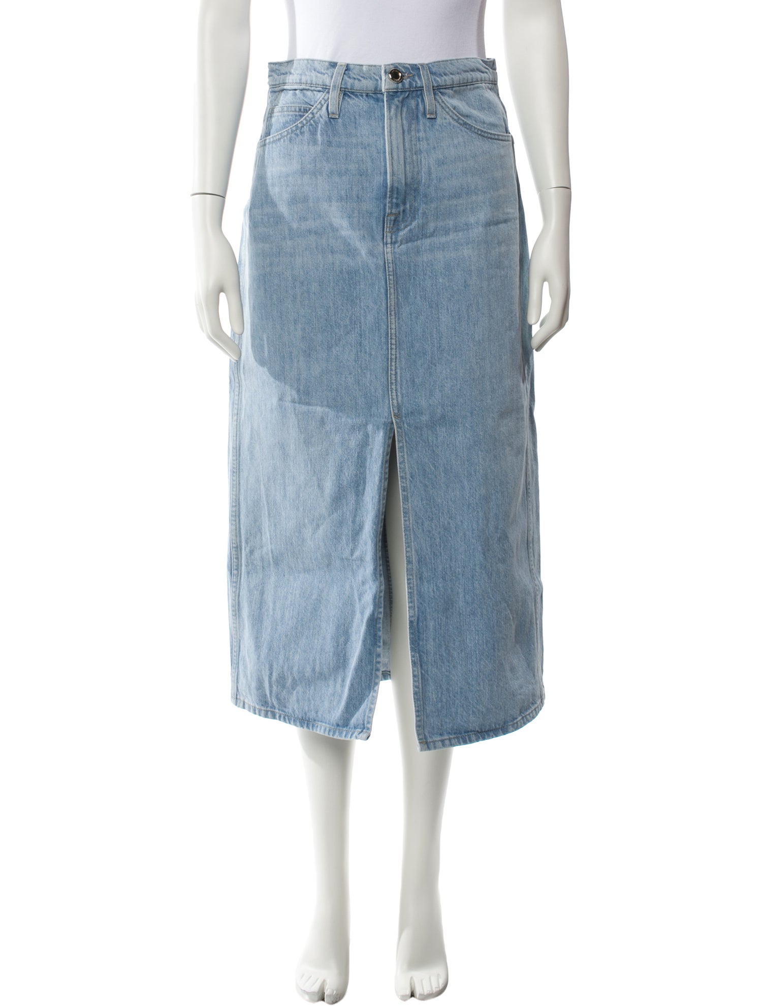 FRAME Midi Length Skirt