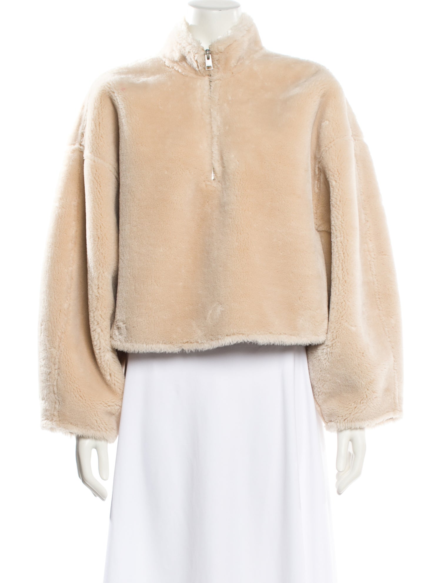 FRAME Faux Fur Jacket