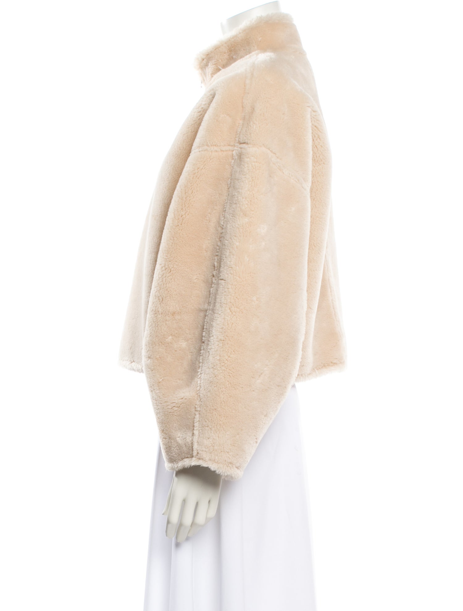 FRAME Faux Fur Jacket