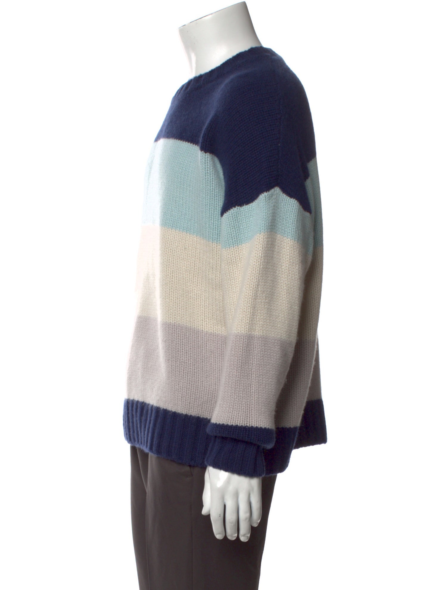 FRAME Cashmere Colorblock Pattern Pullover