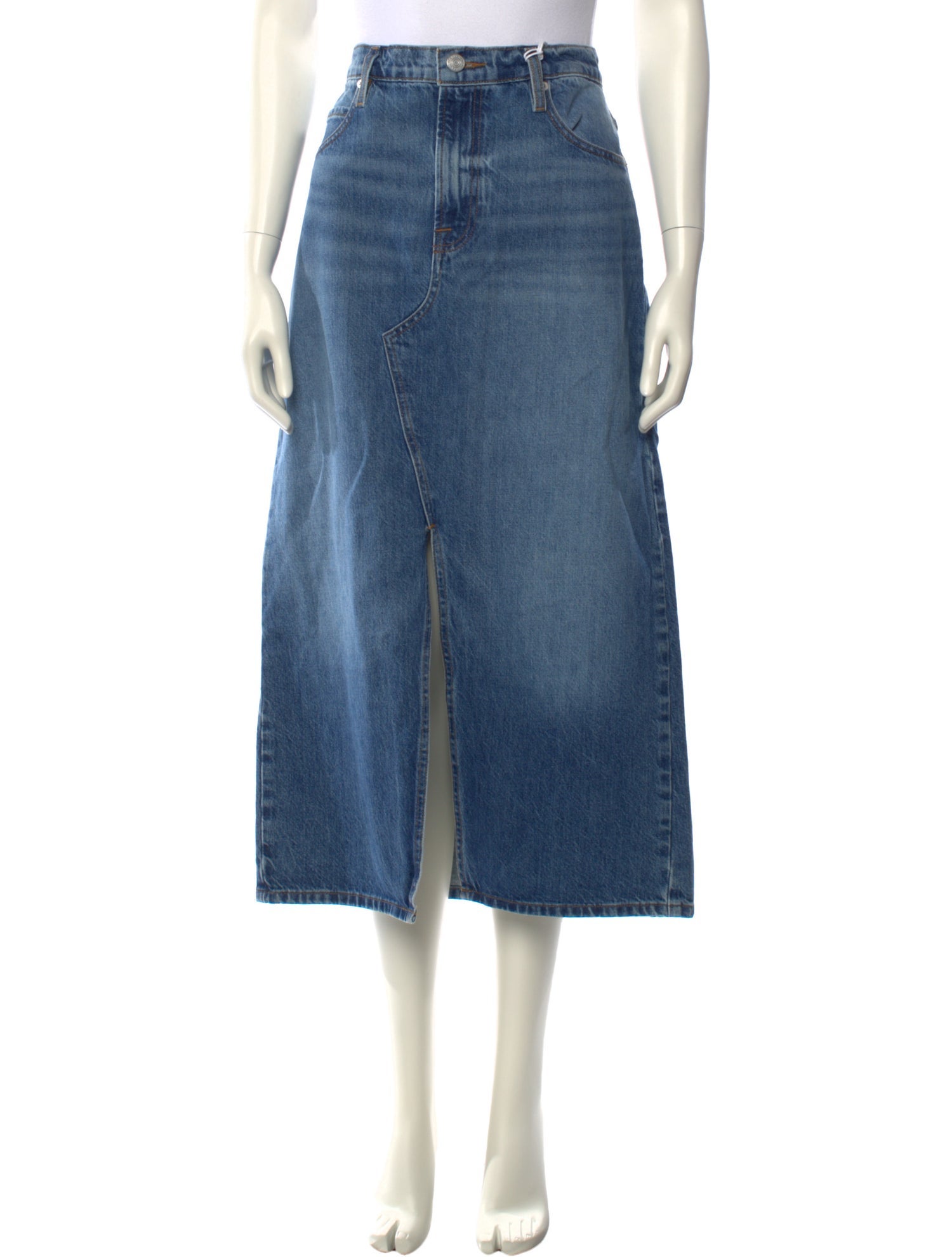 FRAME Midi Length Skirt