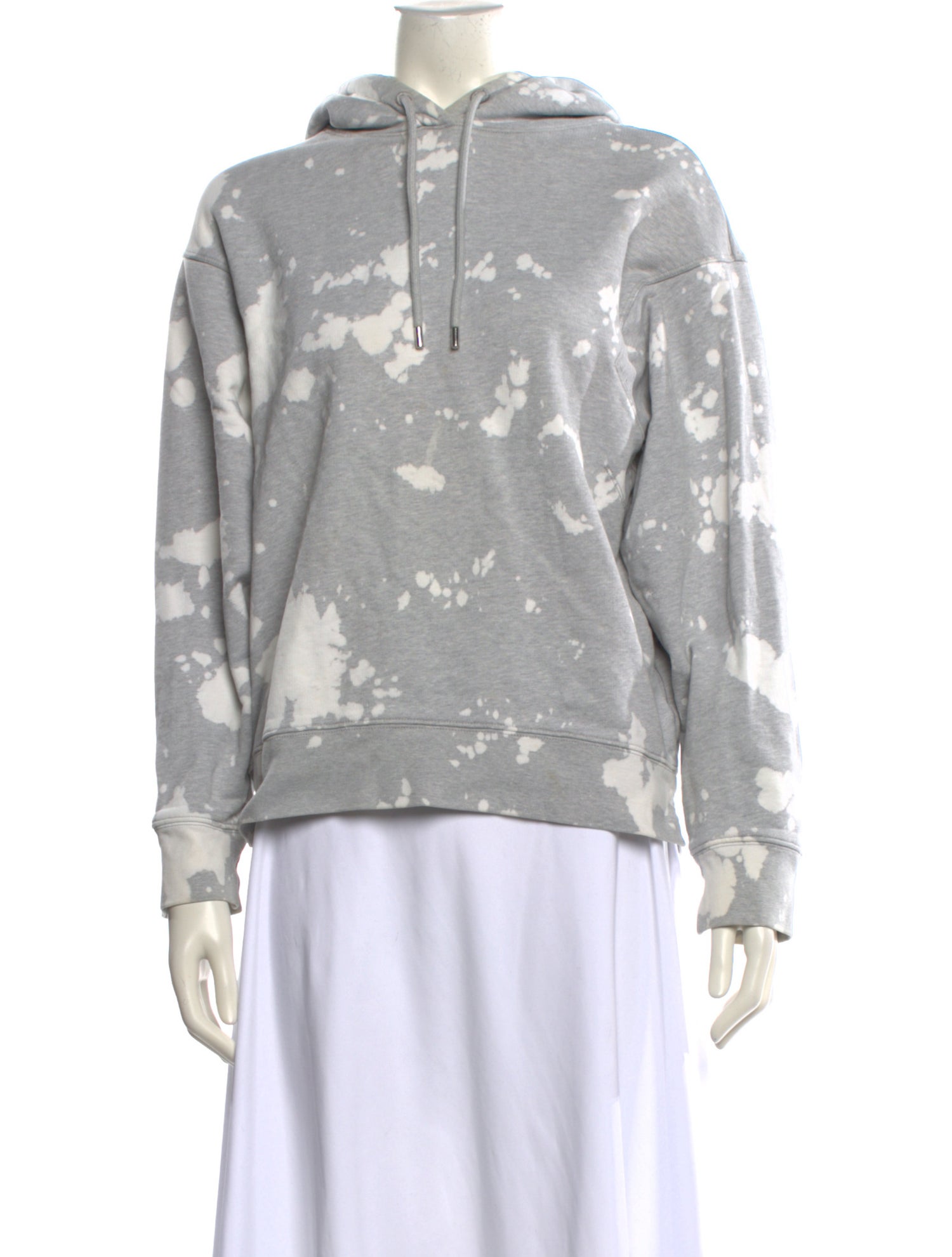 FRAME Tie-Dye Print Crew Neck Sweater