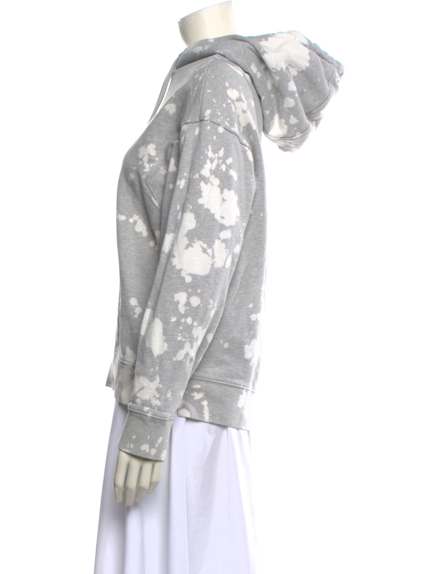 FRAME Tie-Dye Print Crew Neck Sweater