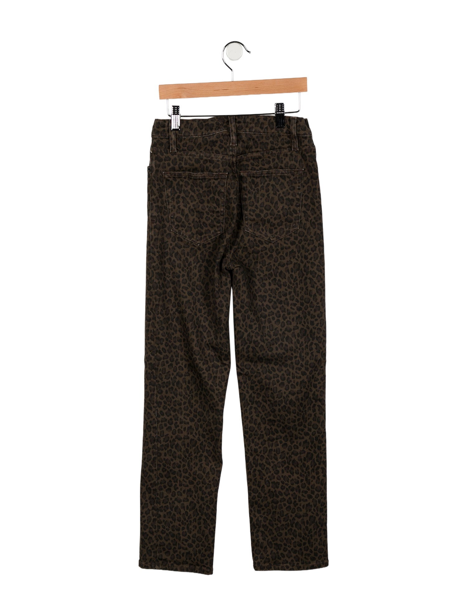 FRAME Mid-Rise Straight Leg Jeans