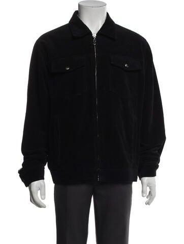 Pre-owned Frame Trucker Jacket In Black
