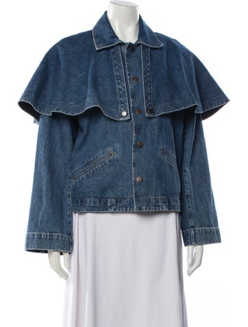 Pre-owned Frame Denim Jacket In Blue