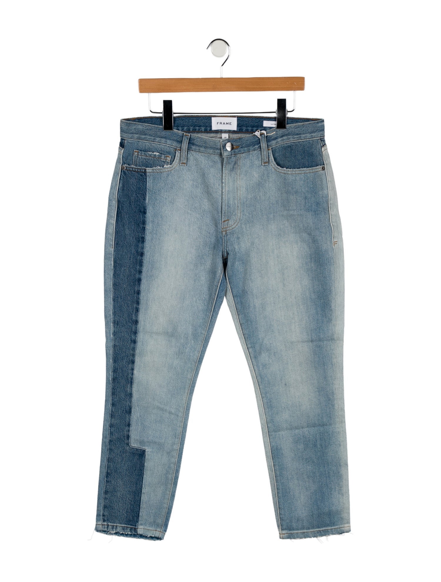FRAME Mid-Rise Straight Leg Jeans w/ Tags
