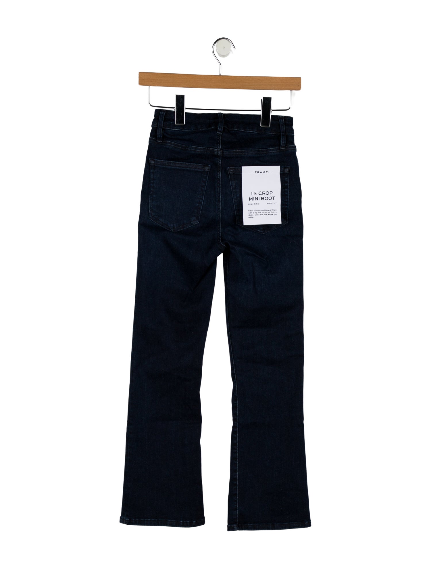 FRAME Mid-Rise Straight Leg Jeans w/ Tags