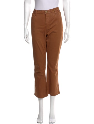 Pre-owned Frame Wide Leg Pants In Brown