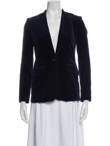 Pre-owned Frame Blazer In Blue