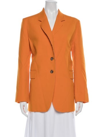 Pre-owned Frame Blazer In Orange