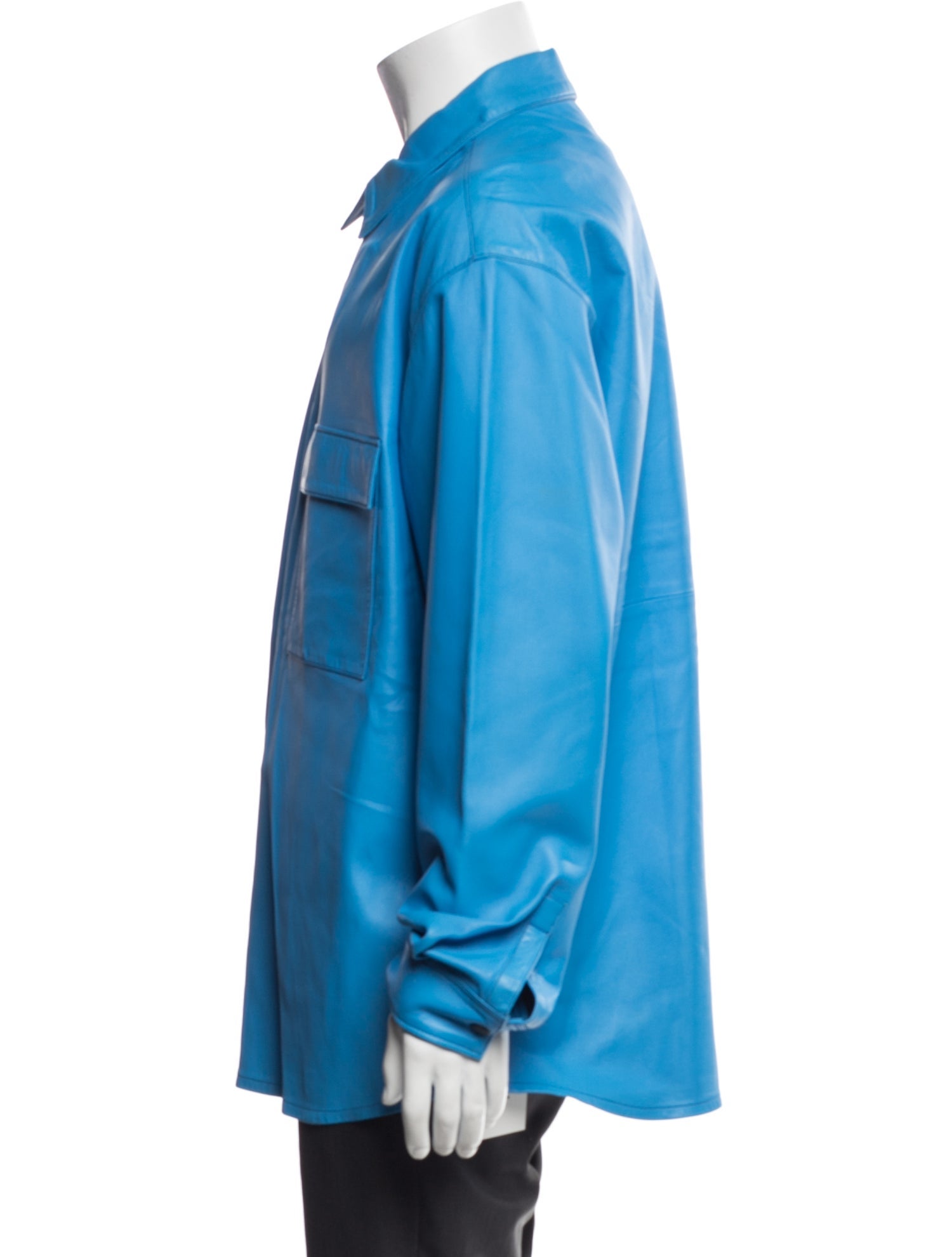 FRAME Lamb Leather Utility Jacket