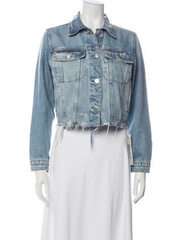 Click to view more detailed imagery on our partner's website Pre-owned Frame Denim Jacket In Blue
