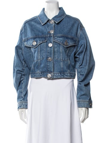 Click to view more detailed imagery on our partner's website Pre-owned Frame Denim Jacket In Blue