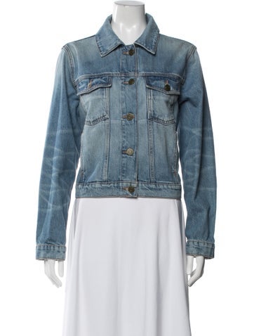 Click to view more detailed imagery on our partner's website Pre-owned Frame Denim Jacket In Blue
