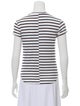 Striped Crew Neck T-Shirt w/ Tags image 3