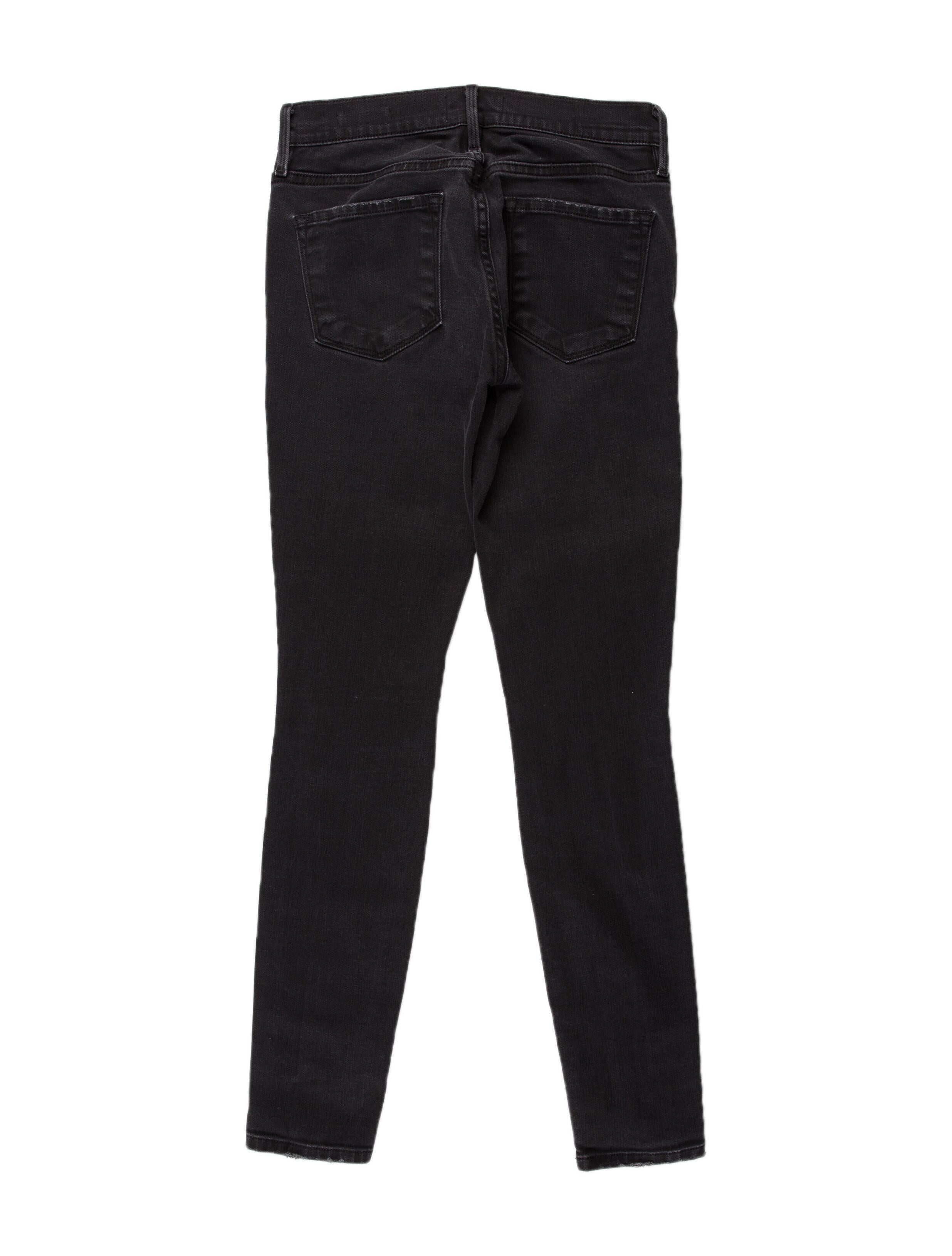 FRAME Low-Rise Skinny Leg Jeans