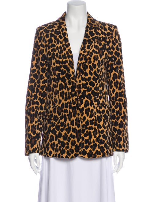 Frame Animal Print Blazer