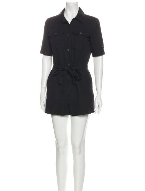 Frame Romper Black