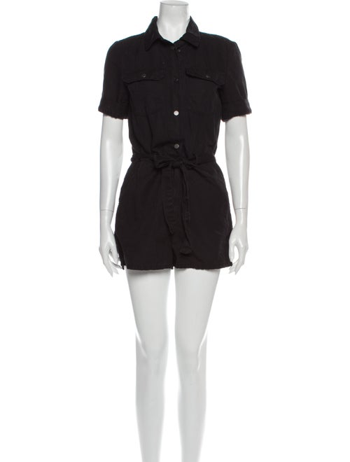 Frame Romper Black