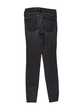 FRAME Low-Rise Skinny Leg Jeans