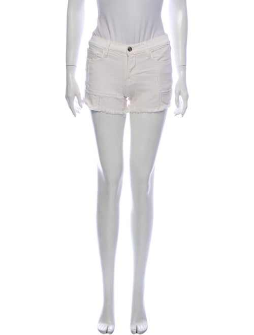 Frame Mini Shorts White