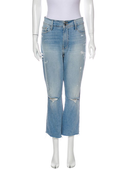 Frame High-Rise Flared Jeans Blue