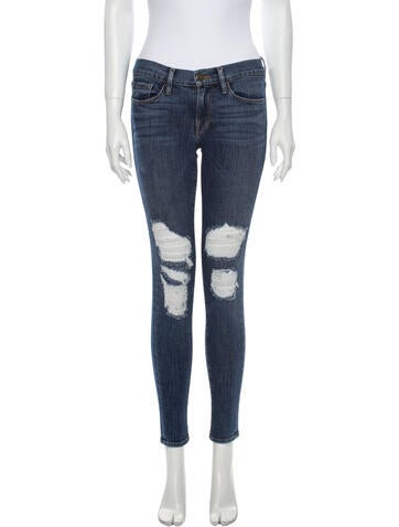 Frame Jeans Mid-Rise Skinny Leg XS