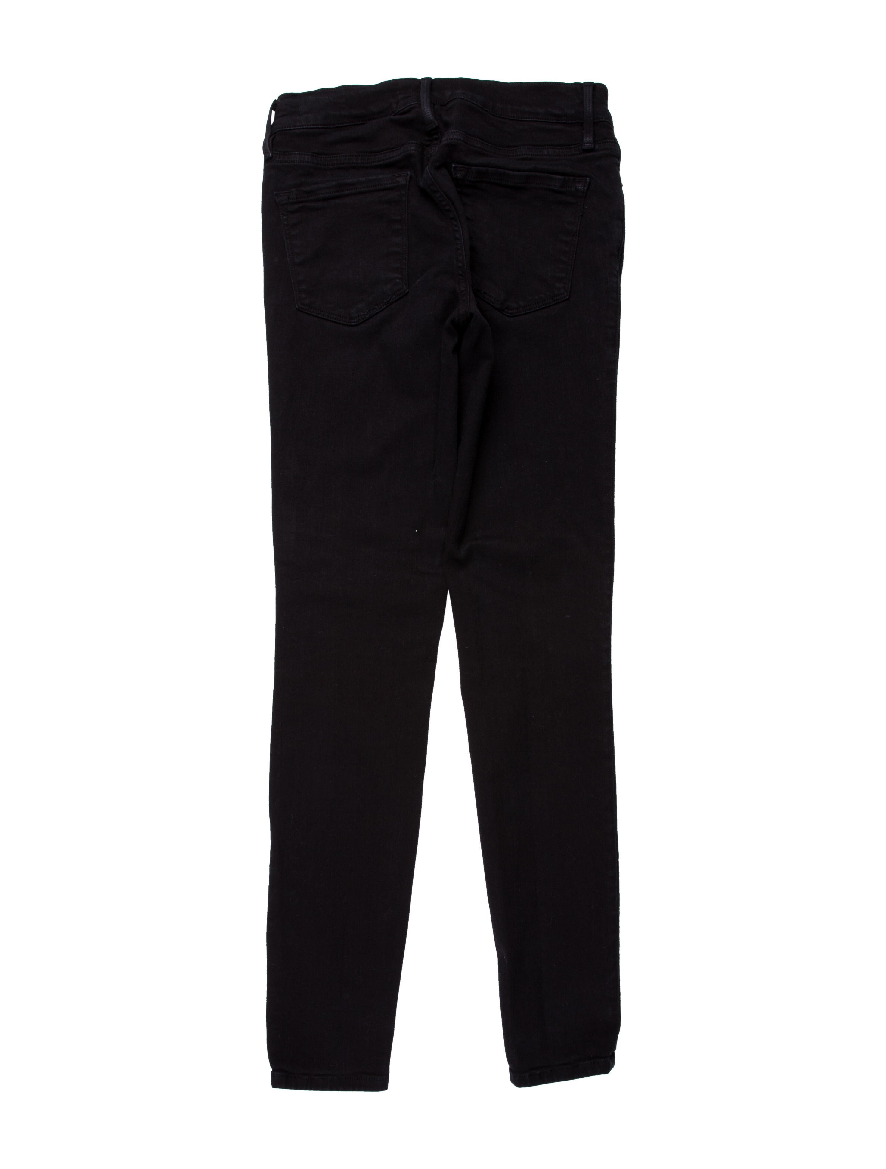 FRAME Low-Rise Skinny Leg Jeans