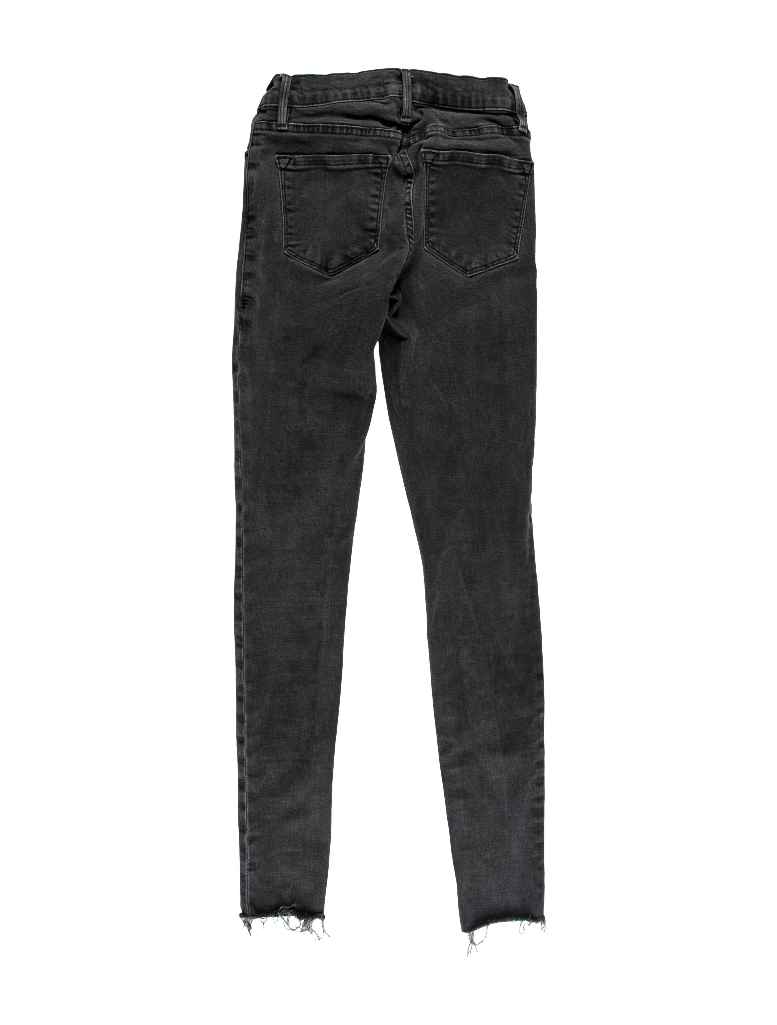 FRAME Low-Rise Skinny Leg Jeans
