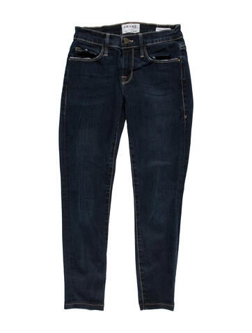 Frame Jeans Low-Rise Skinny Leg XS