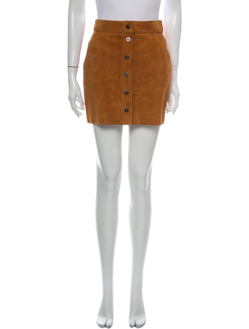 Frame Suede Mini Skirt