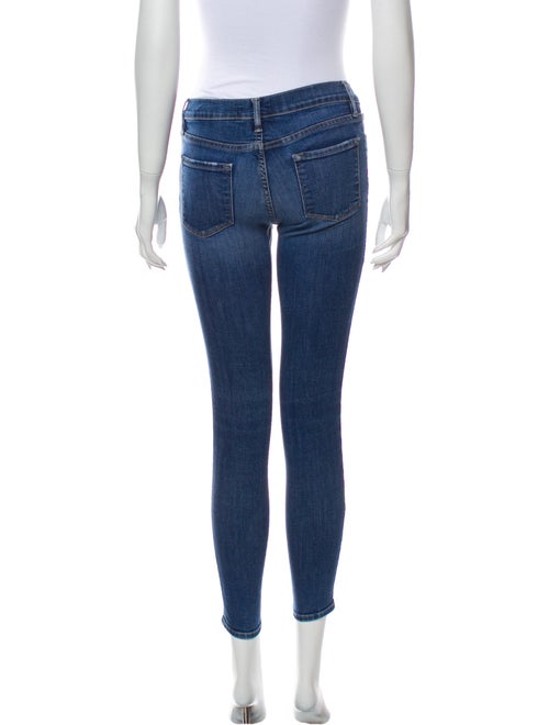 FRAME Low-Rise Skinny Leg Jeans